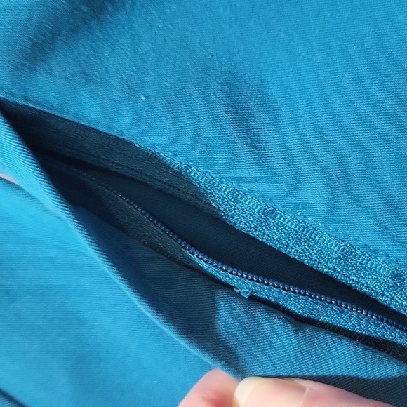 FIGS Technical Collection Teal Elastic Tie Waist Scrub Pants w/ lots of Pocket-M - Picture 9 of 13